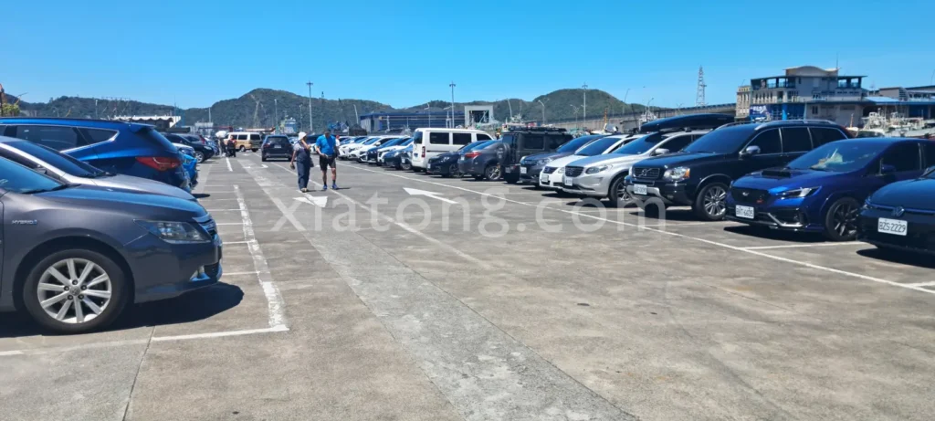 南方澳停車場裡的南方澳第一停車場