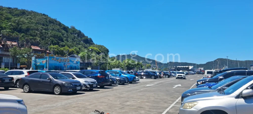 南方澳停車場裡的南方澳第一停車場